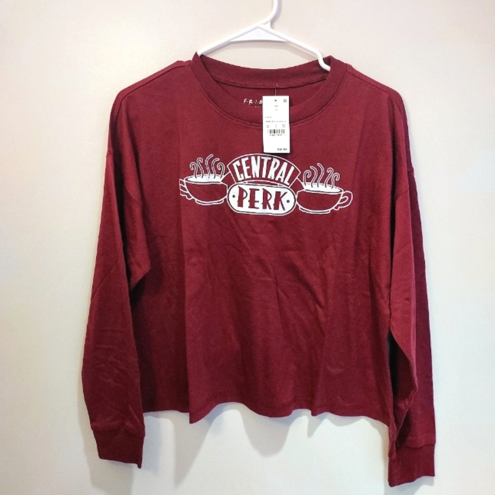 NWT Friends Central Perk Long Sleeve Shirt